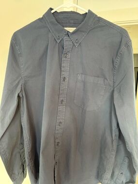 Outerknown Studio Shirt Indigo Size Medium